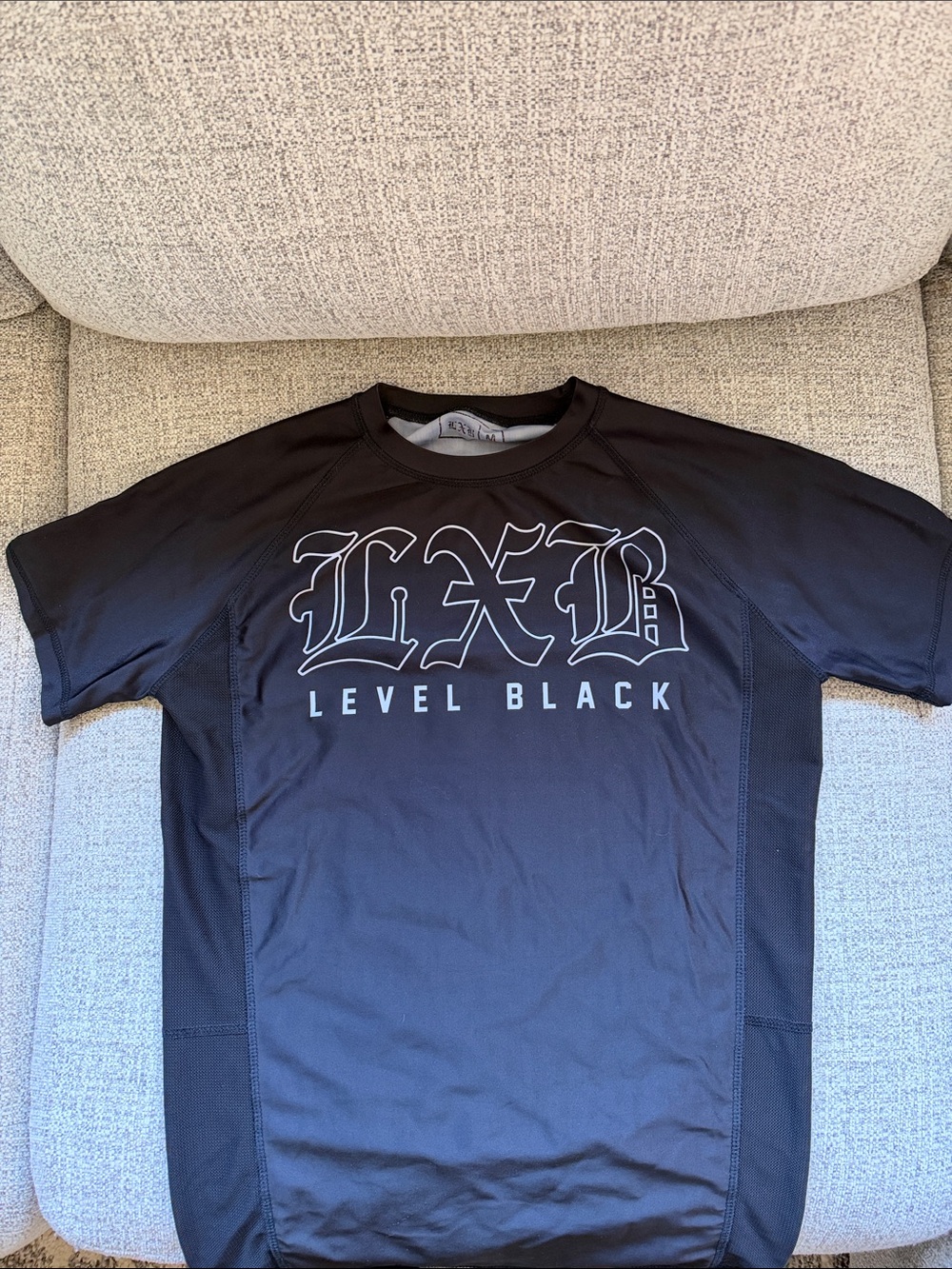 Level Black Rashguard
